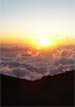 Sunset from a 10,000-foot mountain: Haleakala, HI